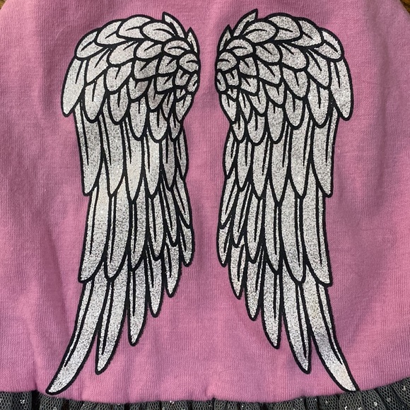 Top Paw Dog Dress - Pink & Grey - Picture 3 of 5